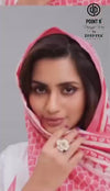 Gulabi Jaipur – Ivory Raindrop Chic | Cotton Anarkali Suit Set