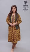 Gulabi Jaipur – Mustard Mandala Glow | Cotton Anarkali Suit Set